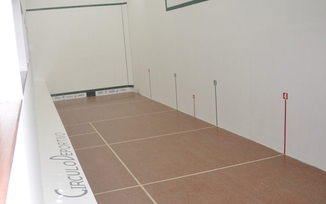 Cancha de pelota paleta renovada