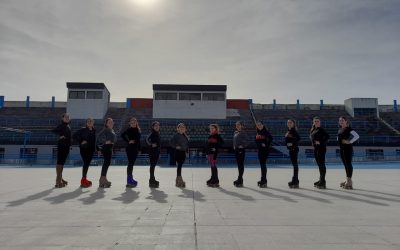 Las chicas se preparan para el Local