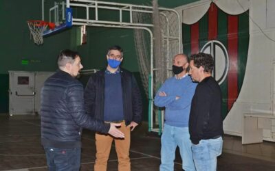 El Intendente visitó el club
