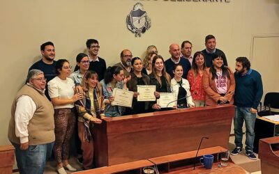 Cuatro patinadoras reconocidas en el HCD